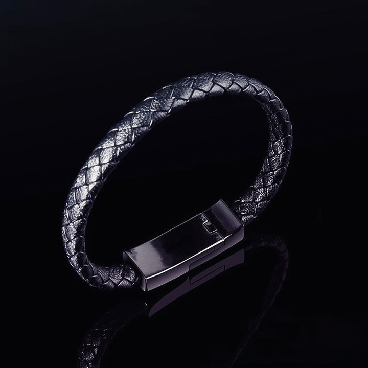 Stay Connected in Style: Fashionable Charging Bracelet - Power on the Go!